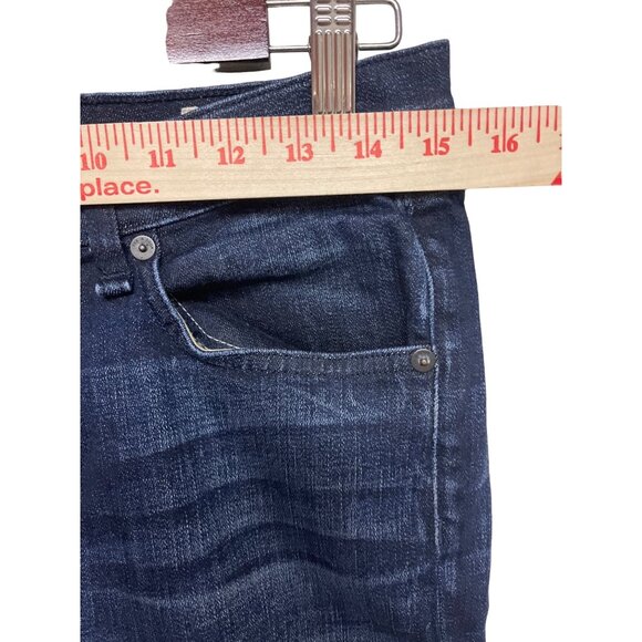 Rag & Bone Intermix Women's Jeans Skinny Indigo Blue Denim Dark Wash Size 30 - Picture 6 of 11